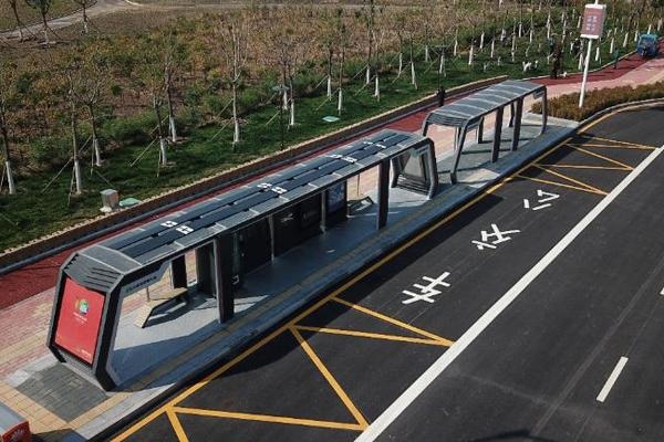 天津这个公交车站 背后的顶尖技术让中国领先世界十年